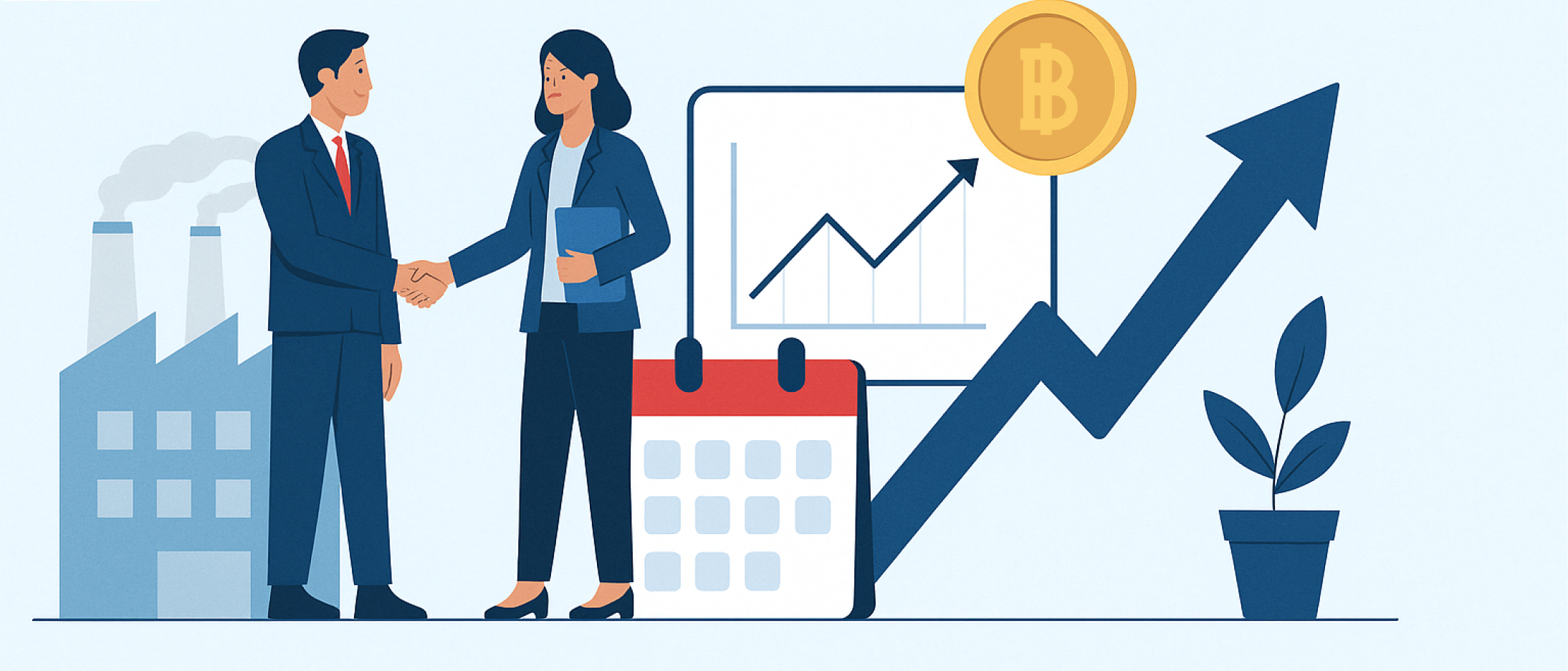 People planning financial growth together